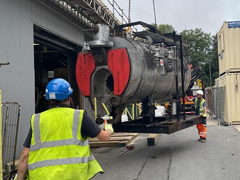 moving a fuel tank